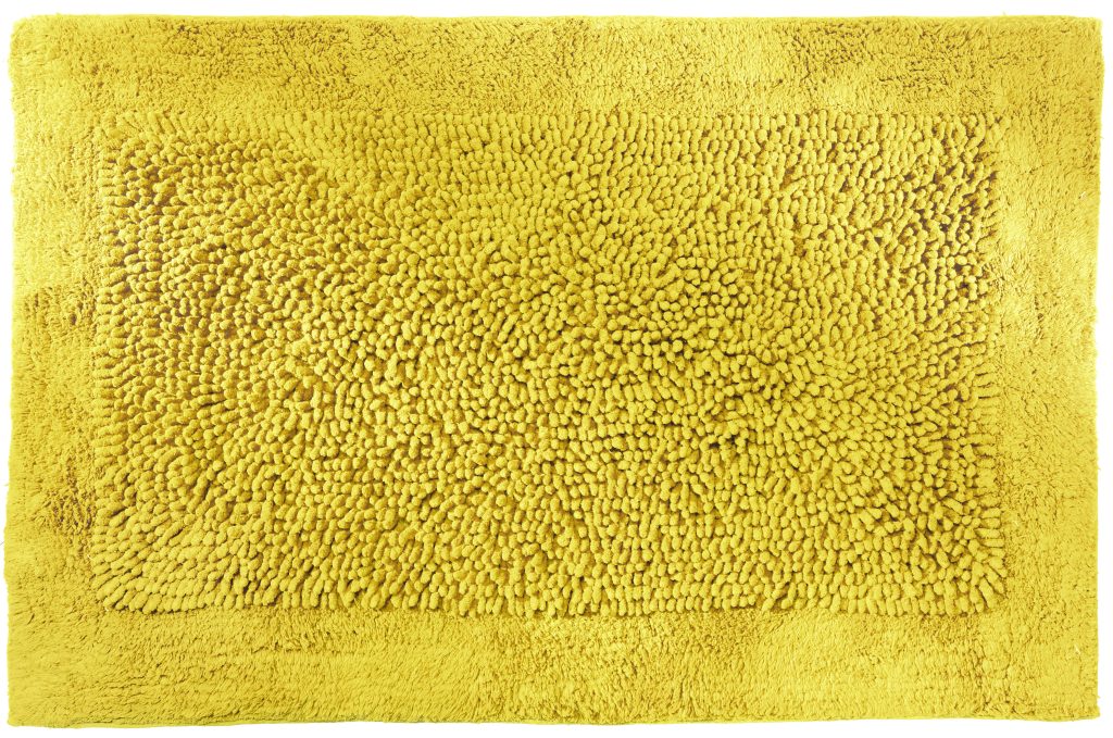 Πατάκι Μπάνιου Twist Yellow 60×100