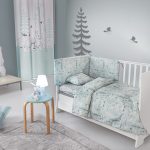 Σετ 3τμχ. Σεντόνια Bebe Forest Mist (2x115x170-30x40)