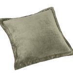 Σετ 2τμχ Κουβέρτα Velvet Khaki 160x220