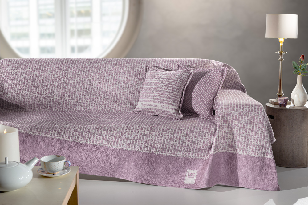 ΠΡΟΣΦΟΡΑ!! Ριχτάρι Parfait Lilac Διθέσιου Καναπέ 180×250