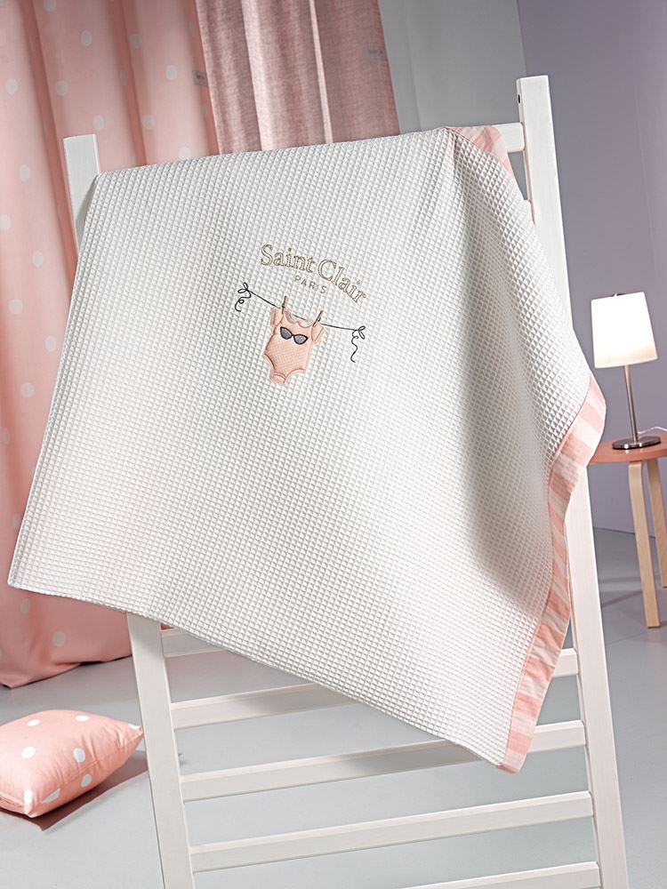 Κουβέρτα Bebe Audrey Πικέ 110×150