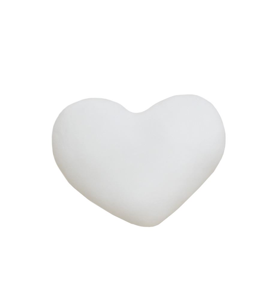 Μαξιλαράκι Διακοσμητικό Heart Ivory 30x30