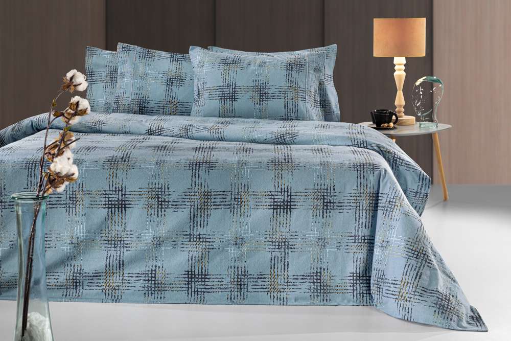 Σετ 3τμχ Σεντόνια Mezzo Raf Flannel 170×265