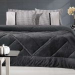 Κουβερτοπάπλωμα Paloma Anthracite 160x220