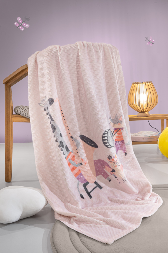 Κουβέρτα Bebe Ultrasoft Jazz Lilac 110×140