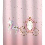 Παιδική & Βρεφική Κουρτίνα Soft-Touch Cinderella με Τρουκς 160x240