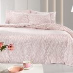 Σετ 3τμχ Σεντόνια Magma Dusty Pink Flannel 170x265