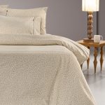 Σετ 4τμχ Σεντόνια Mira Mocca Flannel με Λάστιχο 165x200+35