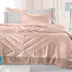 Σετ 3τμχ Πάπλωμα Columbia Old Pink 250x240