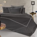 Παπλωματοθήκη Nice Anthracite Silver 225x245