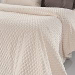 Σετ 2τμχ Κουβέρτα Smoothie Ivory 160x220