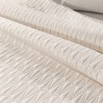 Σετ 3τμχ Κουβερλί Ruby Ivory 240x250