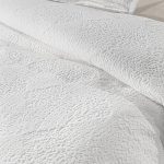 Κουβέρτα Portobello White 260x250