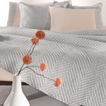 Σετ 2τμχ Κουβερλί Hamptons Grey 180x240